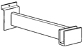 Rectangular Hangrail Bracket