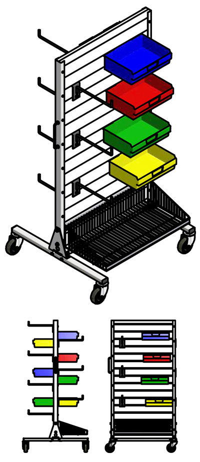 Mobile Storage Rack